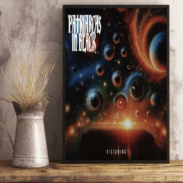 Album Visioning By Patriarchs in Black Official Upcoming July 19th 2024 Poster Canvas Art Print