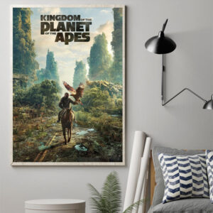 apes ascend kingdom of the planet of the apes official poster canvas 1