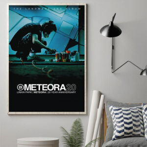 celebrating linkin park meteora 20th anniversary poster canvas art print 1
