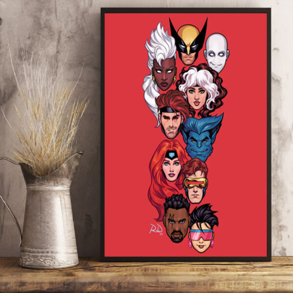 Congrats To The X-Men 97 Team On A Phenomenal Season All Team Members Art Prints and Canvas Posters