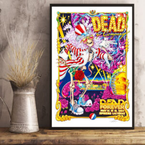 dead forever may 16 17 18 2024 sphere las vegas dead and company happy sphere day art prints and canvas posters