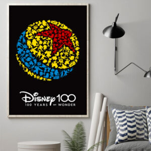 Disney 100th Anniversary Celebration 100 Year of Wonder Art Prints and Canvas Posters
