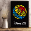 Disney 100th Anniversary Celebration Collection Art Prints and Canvas Posters