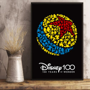 disney 100th anniversary celebration 100 year of wonder art prints and canvas posters