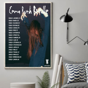emma ruth rundle 2024 tour schedule list date poster canvas art print 1