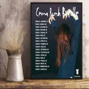 emma ruth rundle 2024 tour schedule list date poster canvas art print