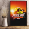 Jurassic Park 30th Anniversary Commemorative Canvas Poster