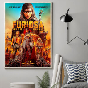 furiosa the mad max story 2024 movies poster canvas art print 1