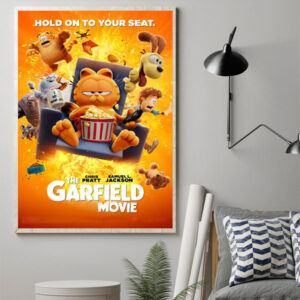 garfield the movie official poster canvas 1