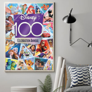 is it disneys 100th anniversary limited edition poster canvas art print 1