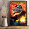 Epic Dinosaurs Roar: Jurassic Park 30th Anniversary Canvas Art Print