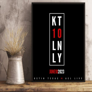 kill tony 10 year anniversary poster canvas art print