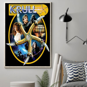 Krull 1983 Celebrating 41 Years of Epic Fantasy Poster Canvas