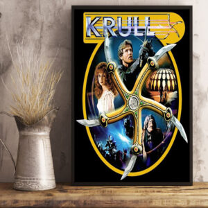 krull 1983 celebrating 41 years of epic fantasy poster canvas