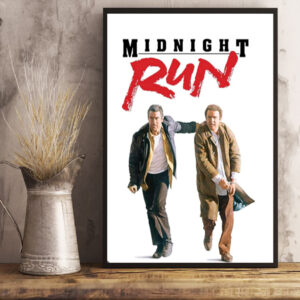 Midnight Run 1988 Celebrating 36 Years of Action-Comedy Excellence Poster Canvas