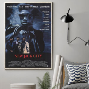 new jack city 33th anniversary poster canvas art print 1