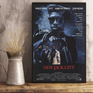 New Jack City 33th Anniversary Poster Canvas Art Print
