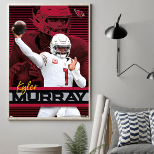 NFL Arizona Cardinals Kyler Murray 24 Poster Canvas Art Print