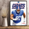 NFL Indianapolis Colts Anthony Richardson 24 Poster Canvas Art Print