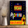 Pac-Man 30th Anniversary Retro Gaming Set Art Prints and Canvas Posters
