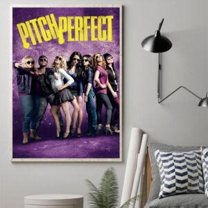 Pitch Perfect 2012 Celebrating 12th Anniversary Movie Poster Art Prints Canvas Poster