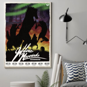 poster wolves mavericks western conference finals poster canvas art print 1