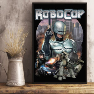 robocop 1987 celebrating 37 years of cybernetic justice poster canvas