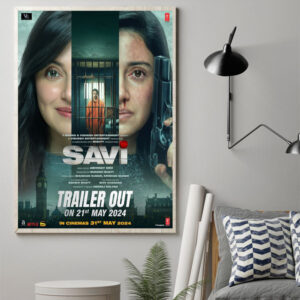Savi Movies Release releases on 31st May Poster Canvas Art Print