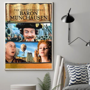 the adventures of baron munchausen 1988 celebrating 36 years of imagination poster canvas 1