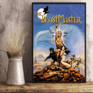 the beastmaster 1982 celebrating 42 years of adventure poster canvas