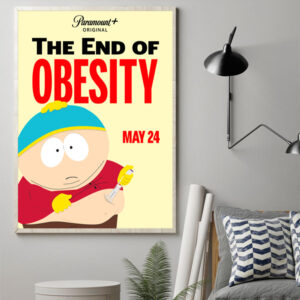 The End Of Obesity Premieres May 24 2024 On Paramout Poster Canvas Art Print