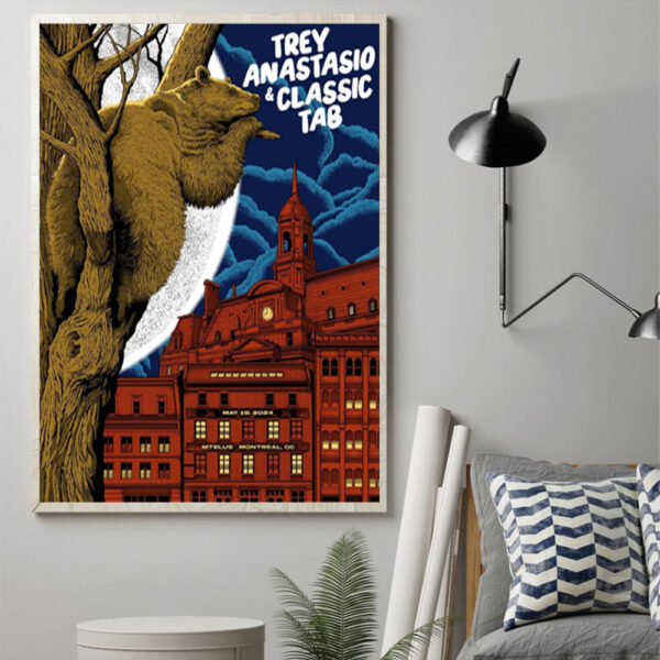 Trey and Classic TAB Show May 18-19 In Toronto ON And In Montreal QC Poster Canvas Art Print