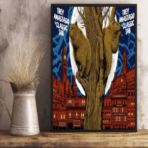 trey and classic tab show may 18 19th in toronto on poster canvas art print