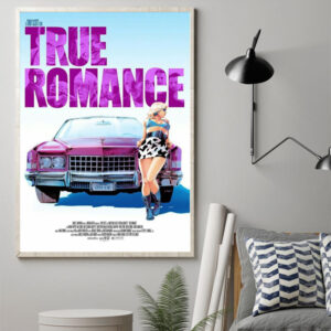 true romance 1993 celebrating 31th anniversary movie poster art prints canvas poster 1
