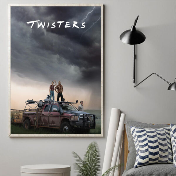 Whirlwind Wonders Official Twisters Movie Poster Canvas
