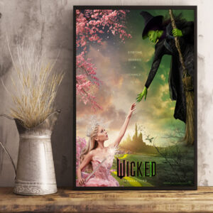 wicked part one 2024 releasing on november 27 movie poster art prints and canvas posters